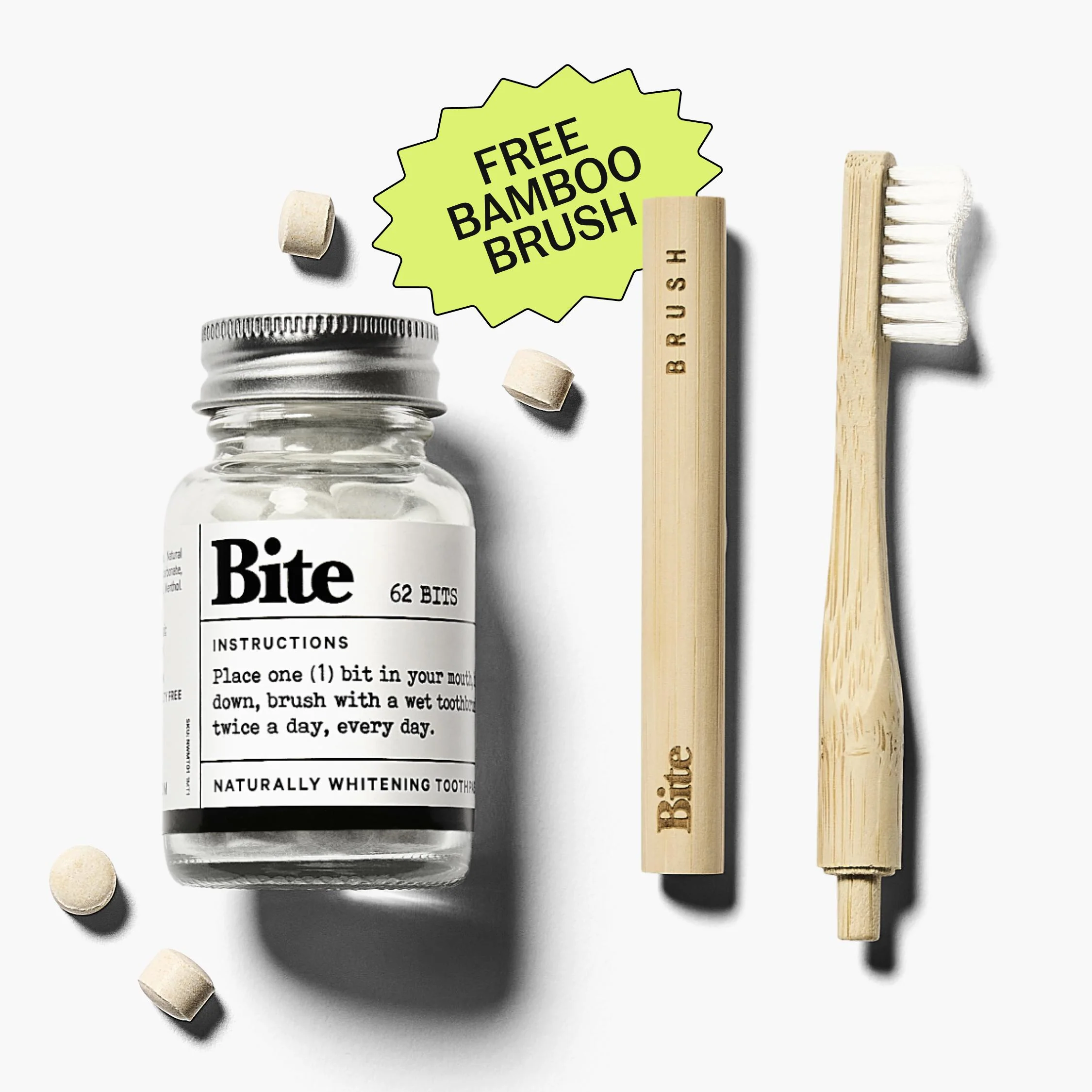 Bite Toothpaste Bits – Natural, Remineralizing, Whitening Toothpaste Tablets with Nano-Hydroxyapatite and Xylitol - As Seen On Shark Tank - Image 14