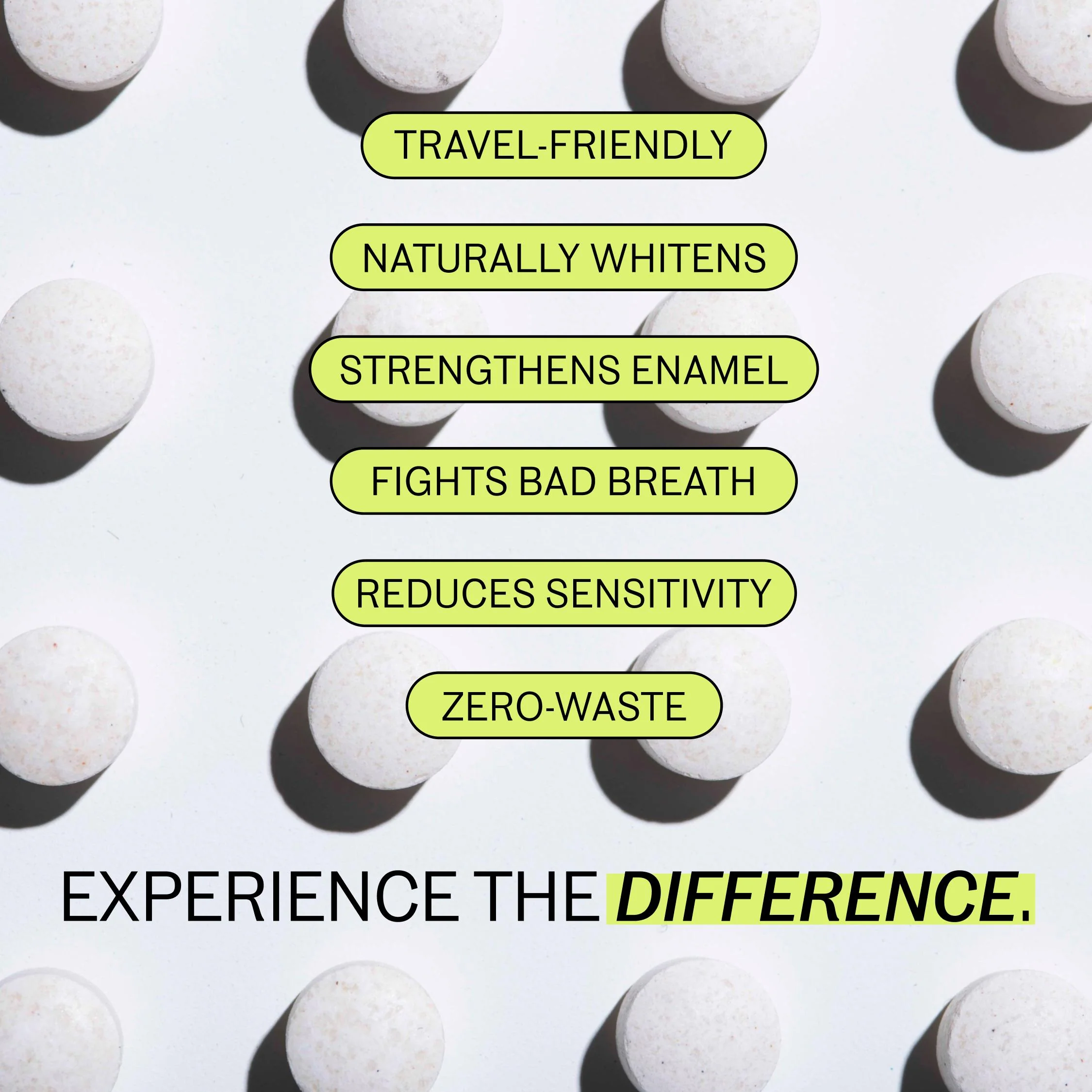 Bite Toothpaste Bits – Natural, Remineralizing, Whitening Toothpaste Tablets with Nano-Hydroxyapatite and Xylitol - As Seen On Shark Tank - Image 3