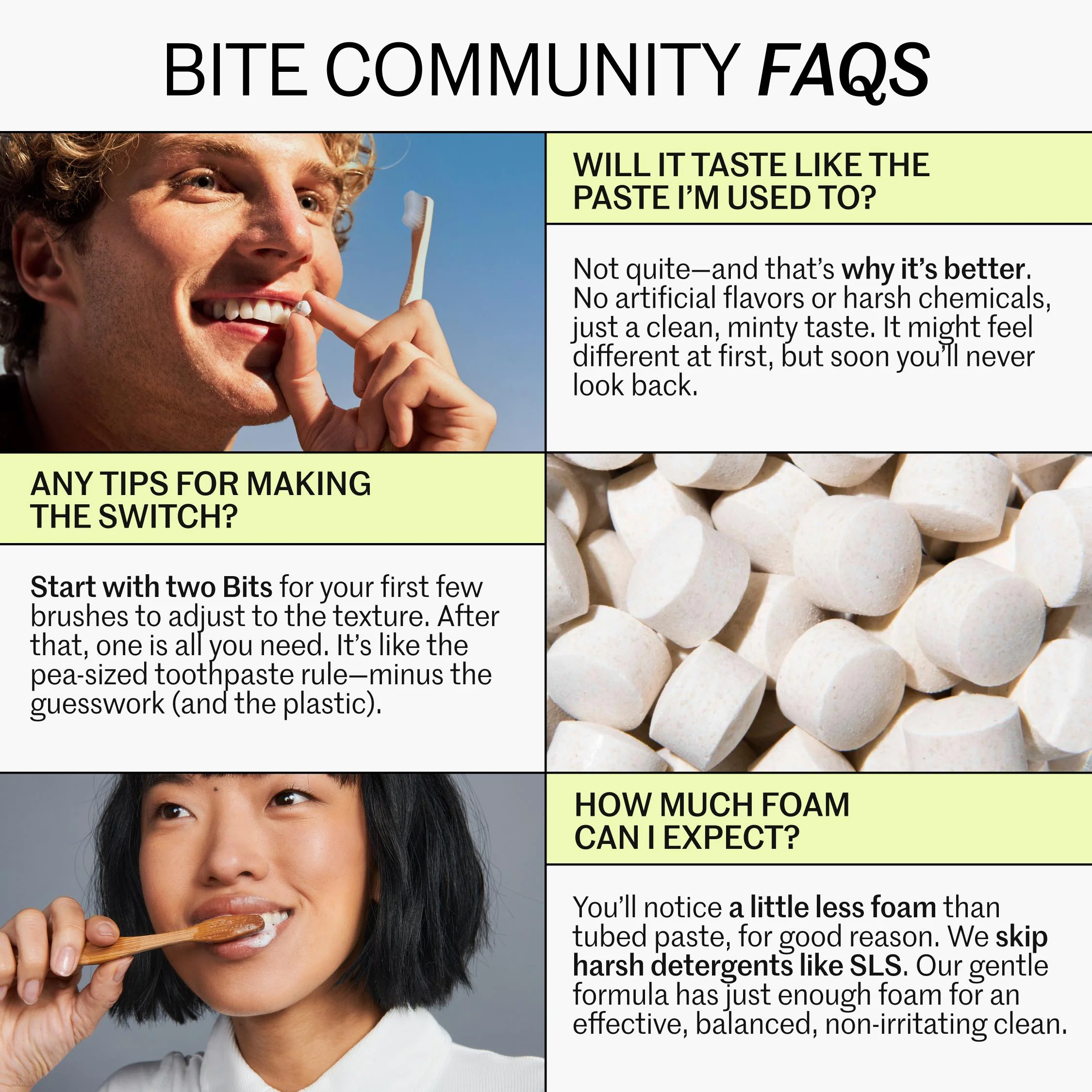 Bite Toothpaste Bits – Natural, Remineralizing, Whitening Toothpaste Tablets with Nano-Hydroxyapatite and Xylitol - As Seen On Shark Tank - Image 6