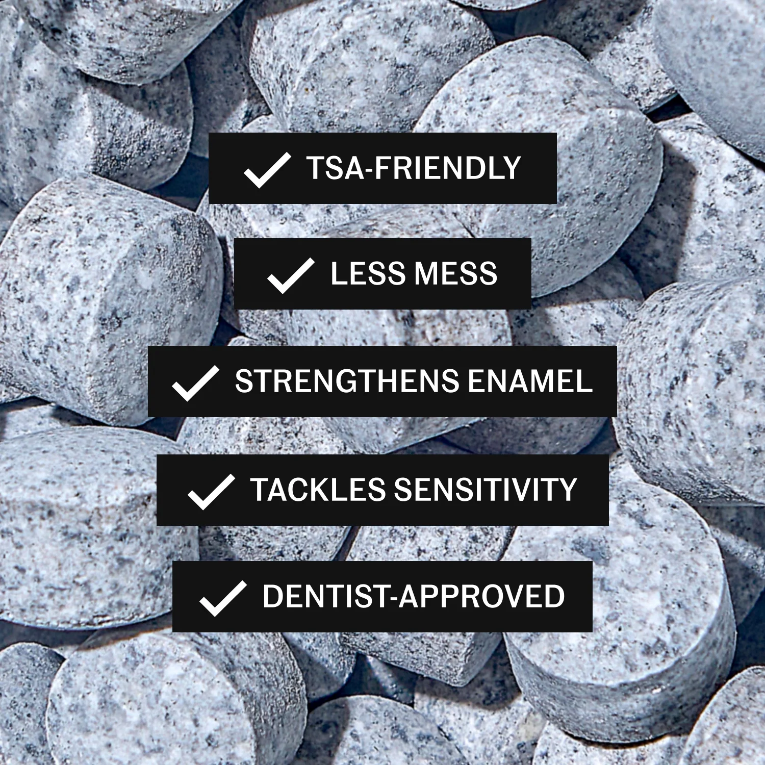 Naturally Whitening Mint Charcoal Toothpaste Bits - the ORIGINAL viral toothpaste tablets - Image 5