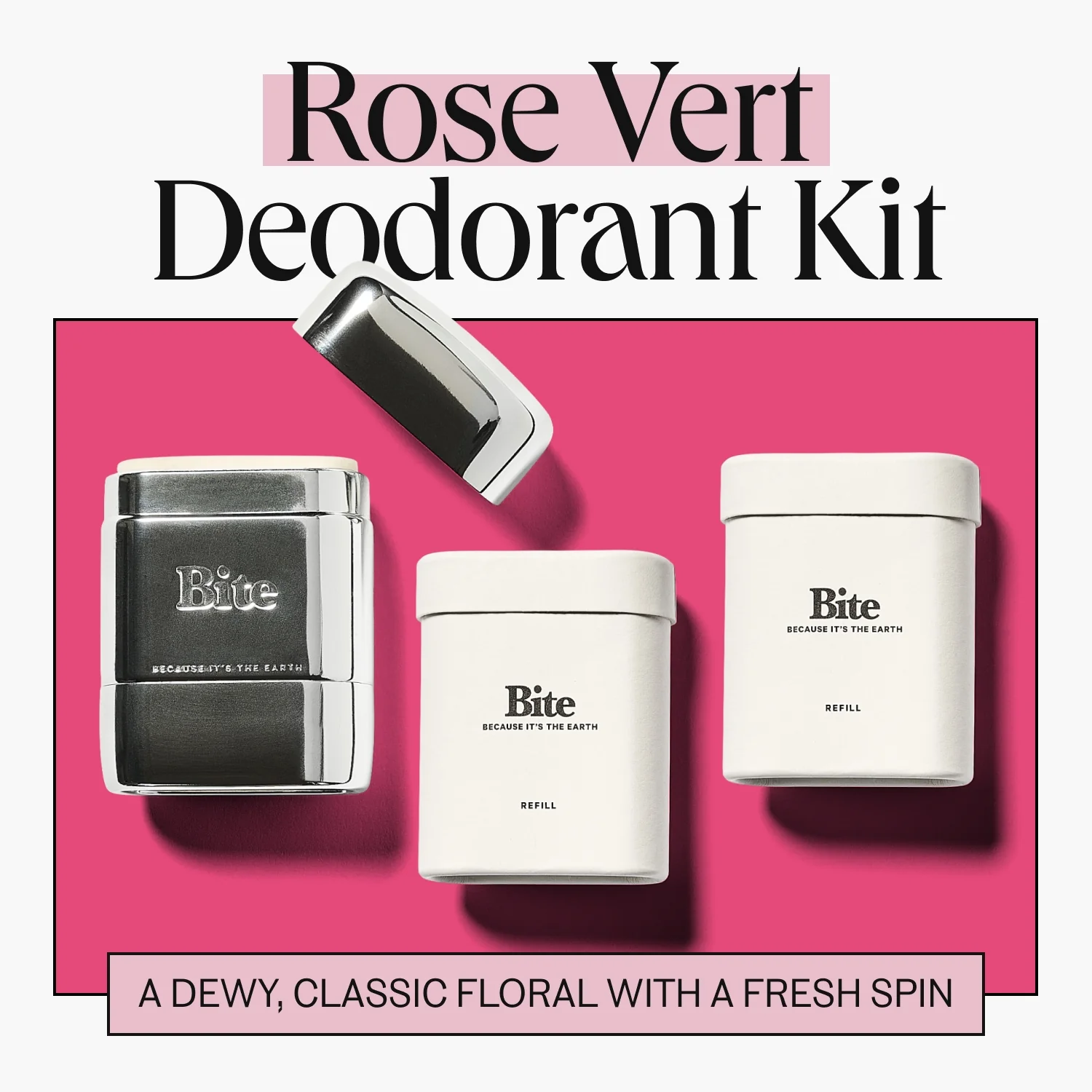 Refillable Natural Deodorant by Bite - Clinically Proven Odor Control, Long-Lasting, Aluminum-Free - Image 11