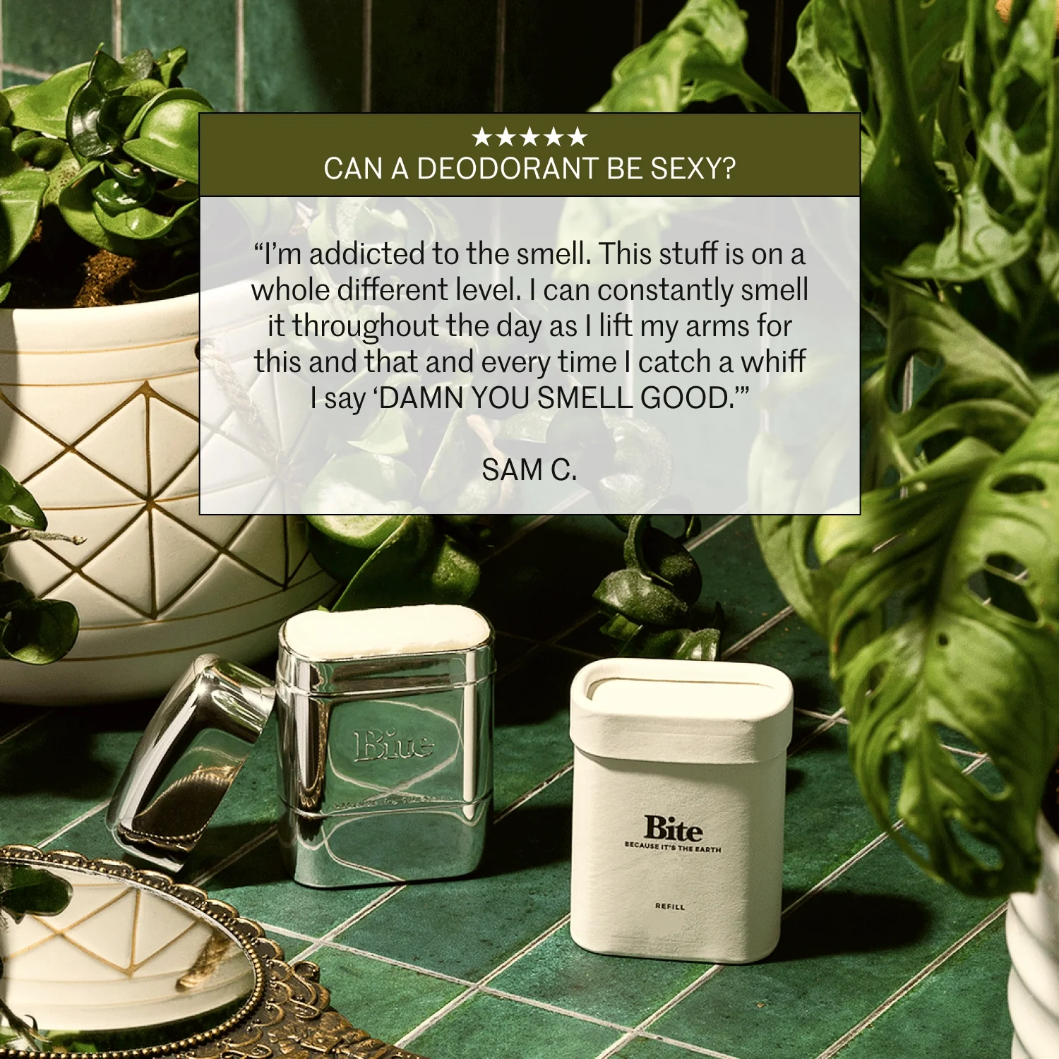 Refillable Natural Deodorant by Bite - Clinically Proven Odor Control, Long-Lasting, Aluminum-Free - Image 5